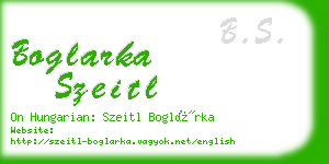 boglarka szeitl business card